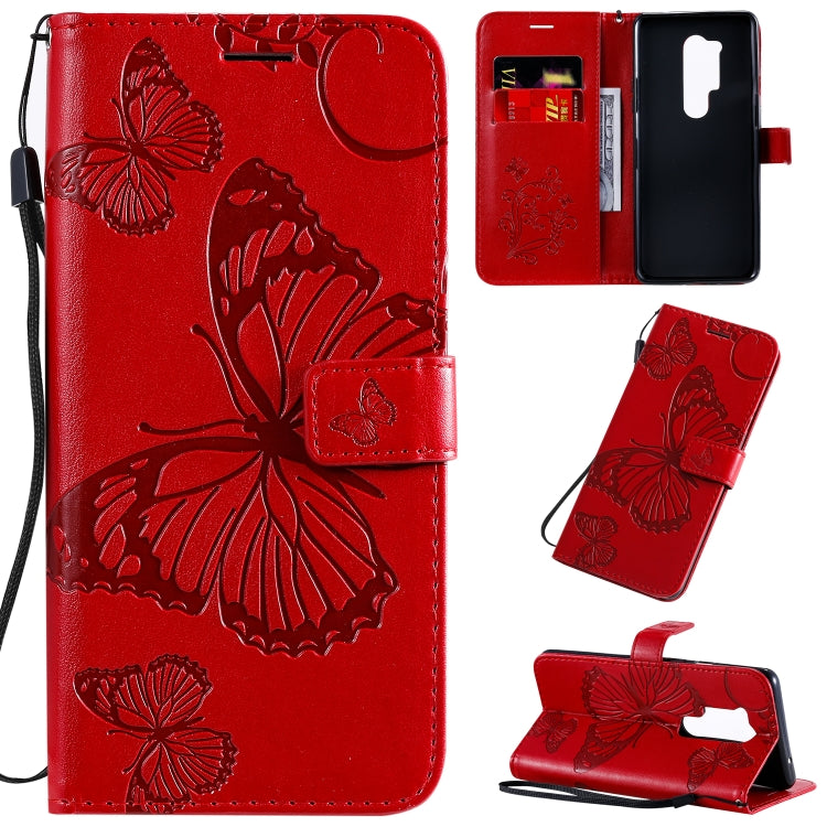 3D Butterflies Embossing Pattern Horizontal Flip Leather Case with Holder & Card Slot & Wallet & Lanyard, For OnePlus 8 Pro, For OnePlus 8, For Motorola Moto G8