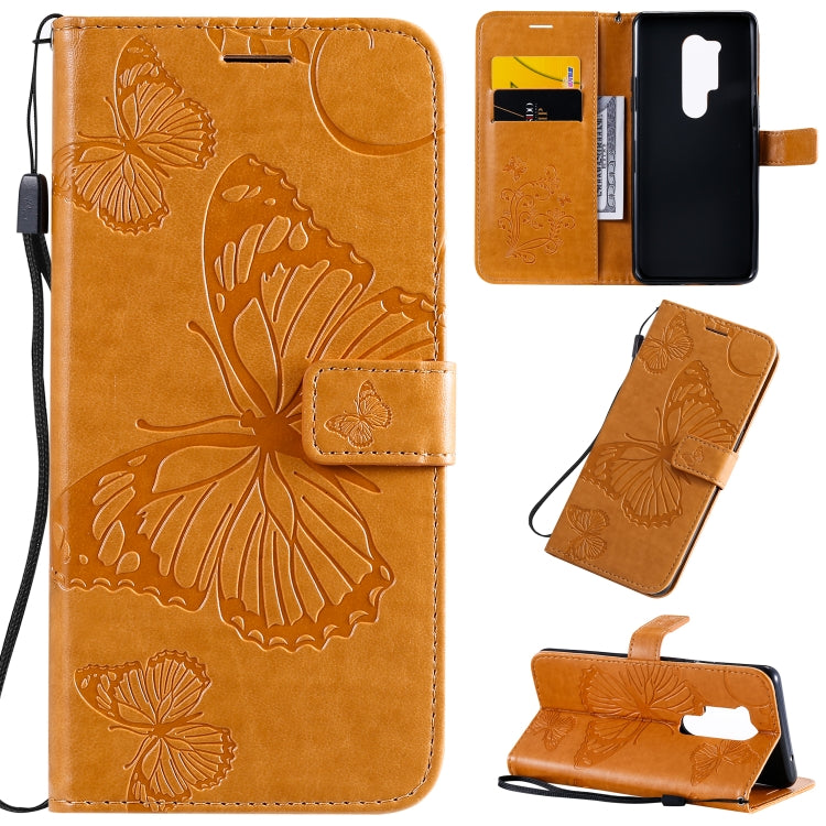 3D Butterflies Embossing Pattern Horizontal Flip Leather Case with Holder & Card Slot & Wallet & Lanyard, For OnePlus 8 Pro, For OnePlus 8, For Motorola Moto G8