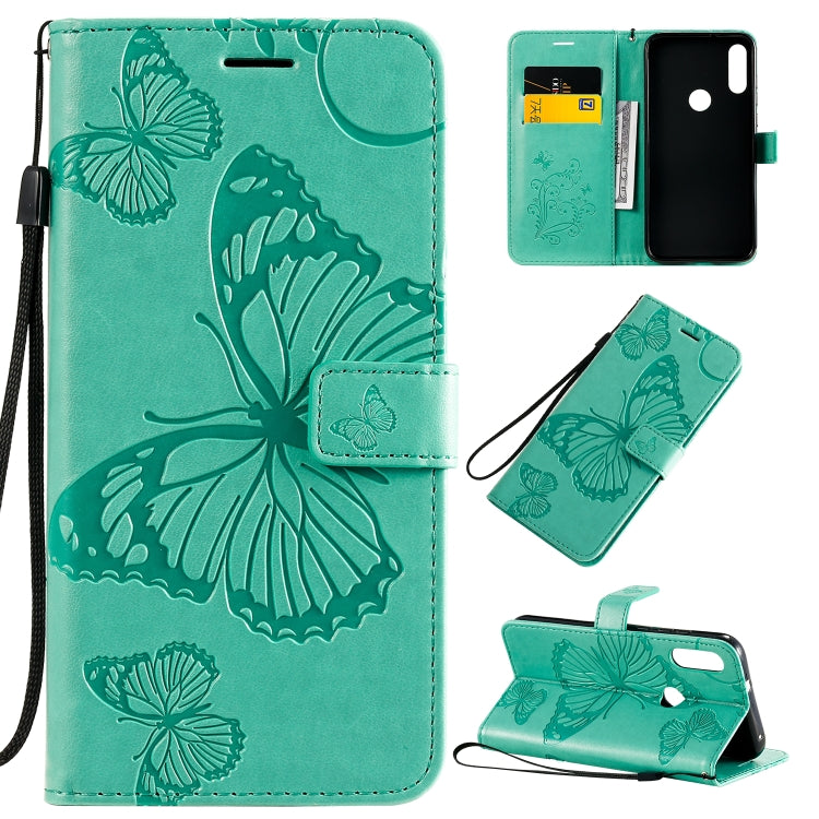 3D Butterflies Embossing Pattern Horizontal Flip Leather Case with Holder & Card Slot & Wallet & Lanyard, For Motorola Moto E7, For Motorola Moto G8 Power, For OPPO A8 / A31 (2020)