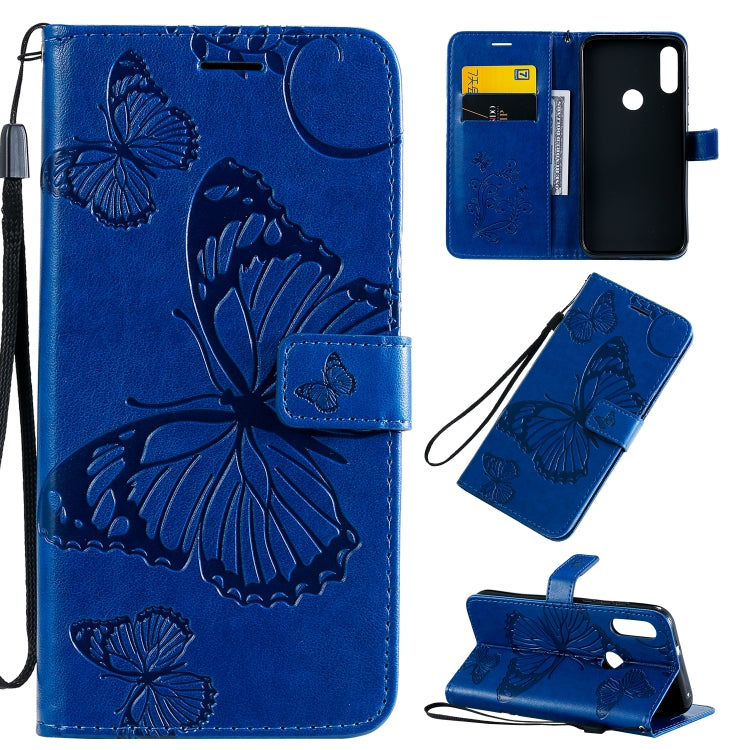 3D Butterflies Embossing Pattern Horizontal Flip Leather Case with Holder & Card Slot & Wallet & Lanyard, For Motorola Moto E7, For Motorola Moto G8 Power, For OPPO A8 / A31 (2020)