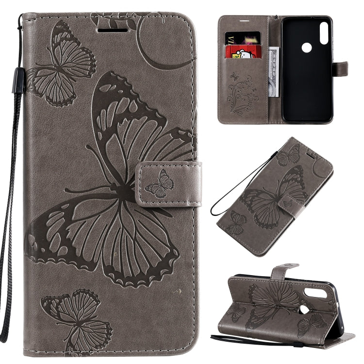 3D Butterflies Embossing Pattern Horizontal Flip Leather Case with Holder & Card Slot & Wallet & Lanyard, For Motorola Moto E7, For Motorola Moto G8 Power, For OPPO A8 / A31 (2020)
