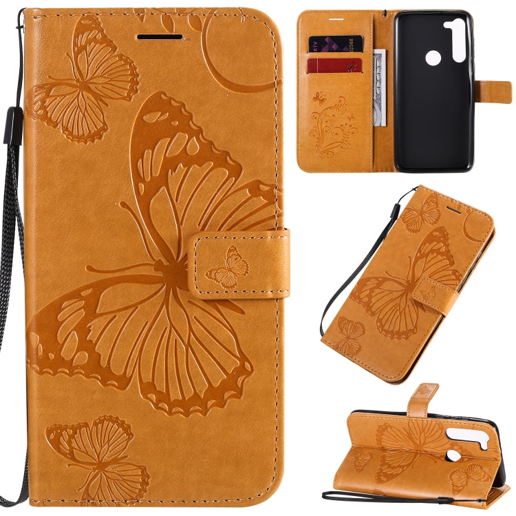 3D Butterflies Embossing Pattern Horizontal Flip Leather Case with Holder & Card Slot & Wallet & Lanyard, For Motorola Moto E7, For Motorola Moto G8 Power, For OPPO A8 / A31 (2020)