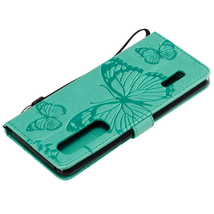 3D Butterflies Embossing Pattern Horizontal Flip Leather Case with Holder & Card Slot & Wallet & Lanyard, For OPPO Find X2 Pro, For OPPO Find X2, For OPPO Realme 6 Pro