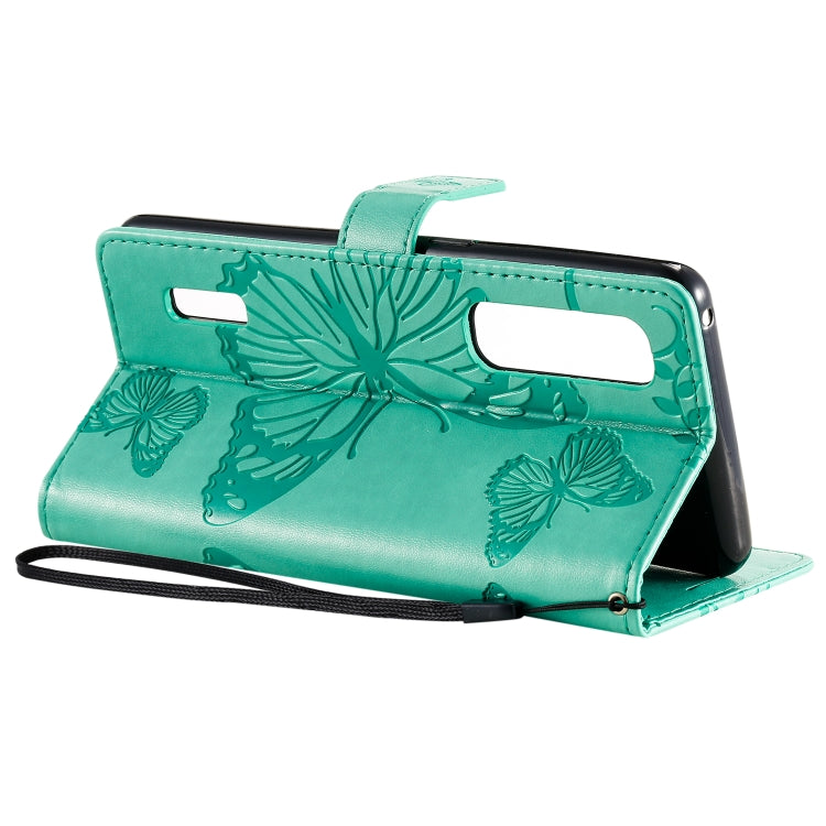 3D Butterflies Embossing Pattern Horizontal Flip Leather Case with Holder & Card Slot & Wallet & Lanyard, For OPPO Find X2 Pro, For OPPO Find X2, For OPPO Realme 6 Pro