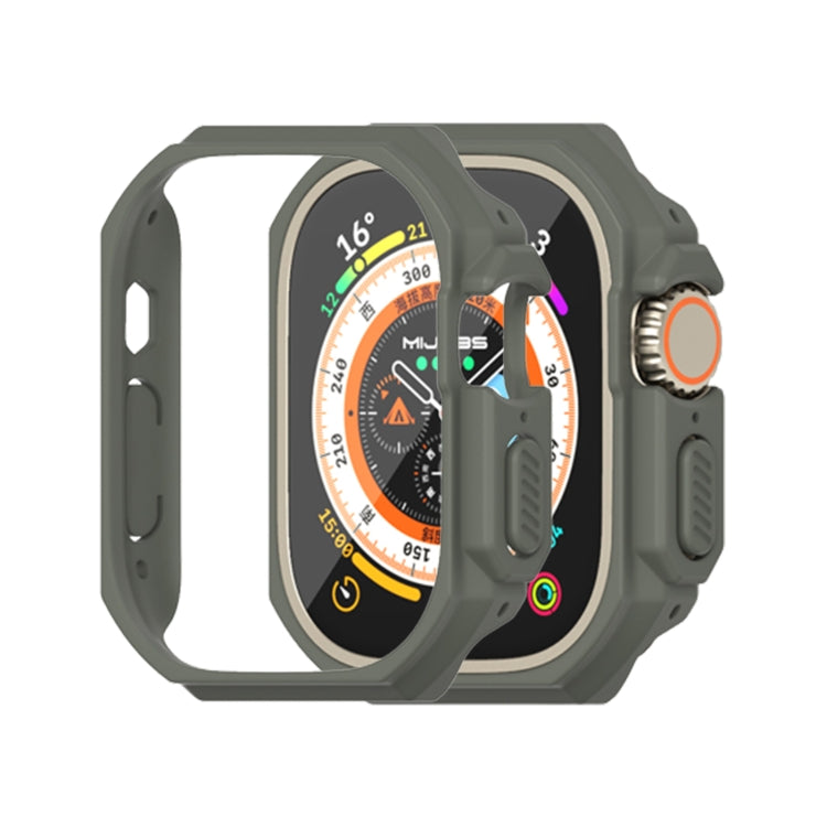 Mijobs Ultra-thin Bezel PC Watch Case, For Apple Watch Ultra 49mm