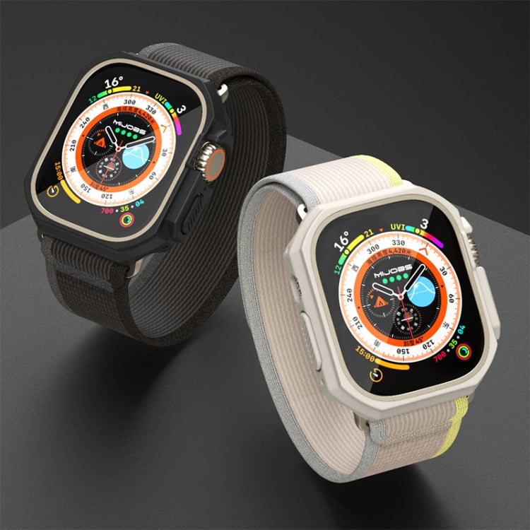 Mijobs Ultra-thin Bezel PC Watch Case, For Apple Watch Ultra 49mm
