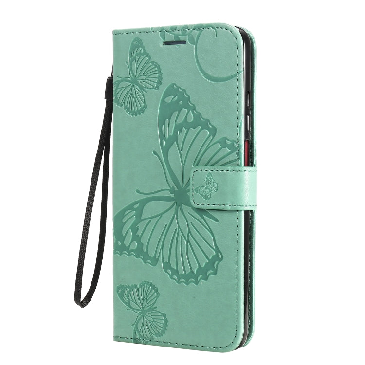 3D Butterflies Embossing Pattern Horizontal Flip Leather Case with Holder & Card Slot & Wallet & Lanyard, For Xiaomi Redmi K30, For Huawei Enjoy 10e, For Galaxy A01