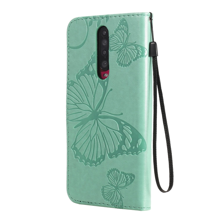 3D Butterflies Embossing Pattern Horizontal Flip Leather Case with Holder & Card Slot & Wallet & Lanyard, For Xiaomi Redmi K30, For Huawei Enjoy 10e, For Galaxy A01
