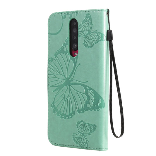 Galaxy A01 protective leather case with 3D embossed butterflies and stand holder