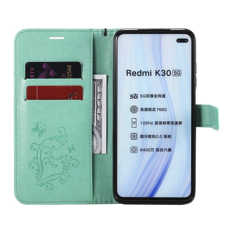 3D Butterflies Embossing Pattern Horizontal Flip Leather Case with Holder & Card Slot & Wallet & Lanyard, For Xiaomi Redmi K30, For Huawei Enjoy 10e, For Galaxy A01