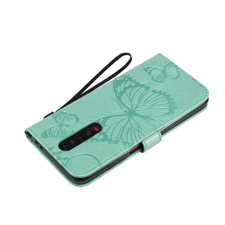 3D Butterflies Embossing Pattern Horizontal Flip Leather Case with Holder & Card Slot & Wallet & Lanyard, For Xiaomi Redmi K30, For Huawei Enjoy 10e, For Galaxy A01