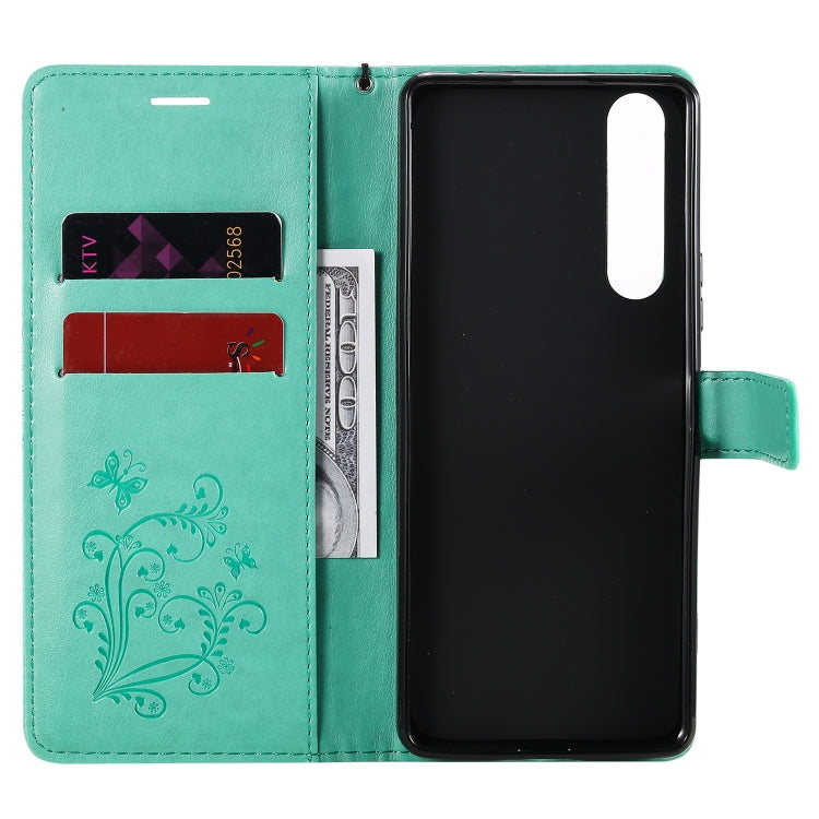 3D Butterflies Embossing Pattern Horizontal Flip Leather Case with Holder & Card Slot & Wallet & Lanyard, For Sony Xperia 1 II, For Xiaomi Mi 10 5G / Mi 10 Pro 5G