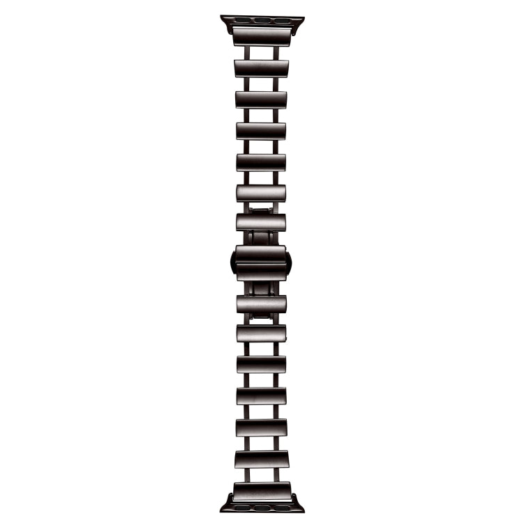 Hollow Stainless Steel Watch Band, For Apple Watch Ultra 49mm / Series 8&7 45mm, For Apple Watch Series 8&7 41mm / SE 2&6&SE&5&4 40mm