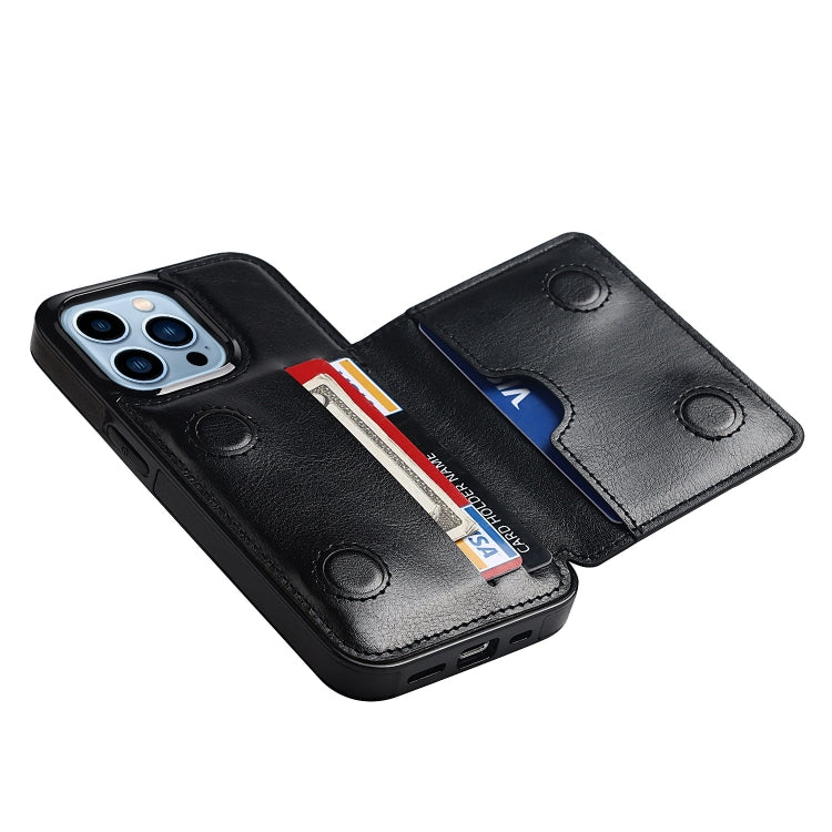 Shockproof PU + TPU Phone Case, For iPhone 14 Pro Max, For iPhone 14 Pro, For iPhone 14, For iPhone 14 Plus