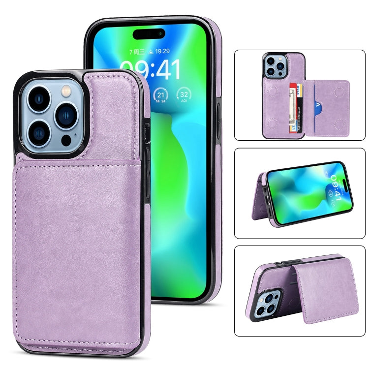 Shockproof PU + TPU Phone Case, For iPhone 14 Pro Max, For iPhone 14 Pro, For iPhone 14, For iPhone 14 Plus