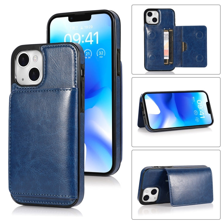 Shockproof PU + TPU Phone Case, For iPhone 14 Pro Max, For iPhone 14 Pro, For iPhone 14, For iPhone 14 Plus