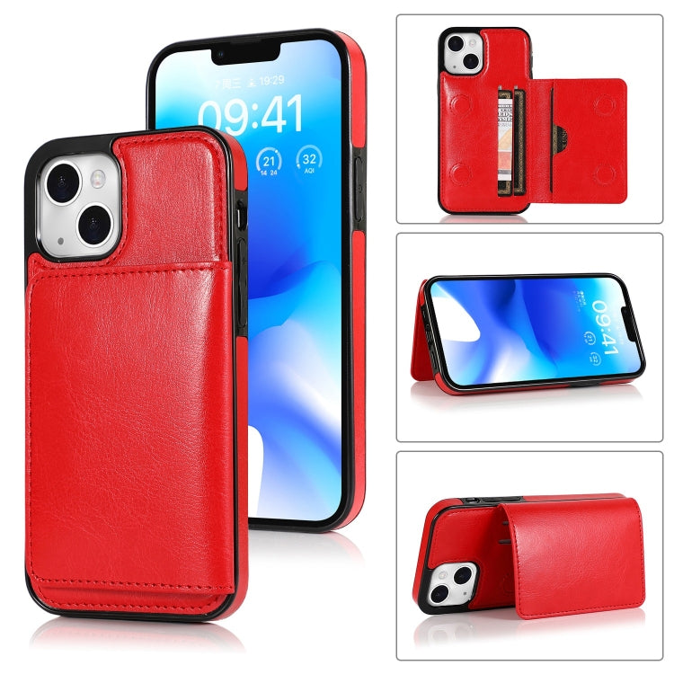 Shockproof PU + TPU Phone Case, For iPhone 14 Pro Max, For iPhone 14 Pro, For iPhone 14, For iPhone 14 Plus