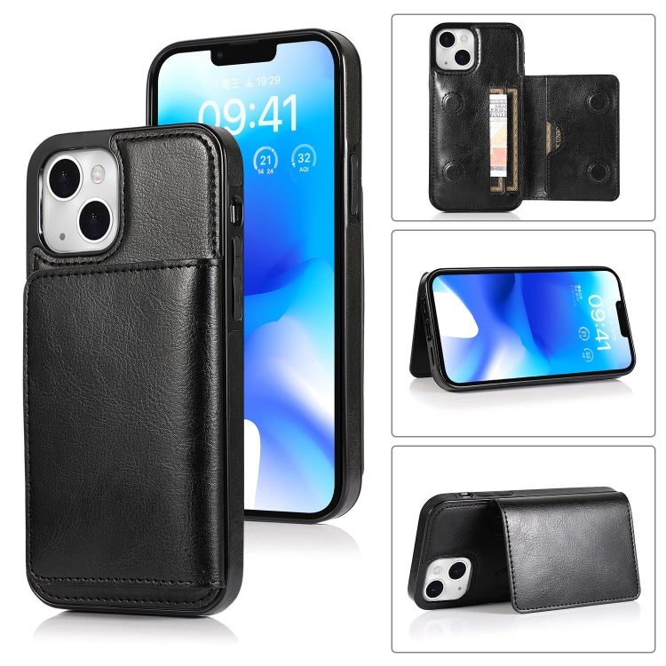 Shockproof PU + TPU Phone Case, For iPhone 14 Pro Max, For iPhone 14 Pro, For iPhone 14, For iPhone 14 Plus