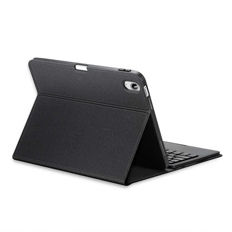 Étui clavier Bluetooth DUX DUCIS en cuir avec pavé tactile et fonction veille intelligente, pour iPad 10e génération 10.9 (2022)