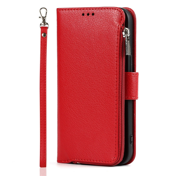 Microfiber Zipper Leather Phone Case