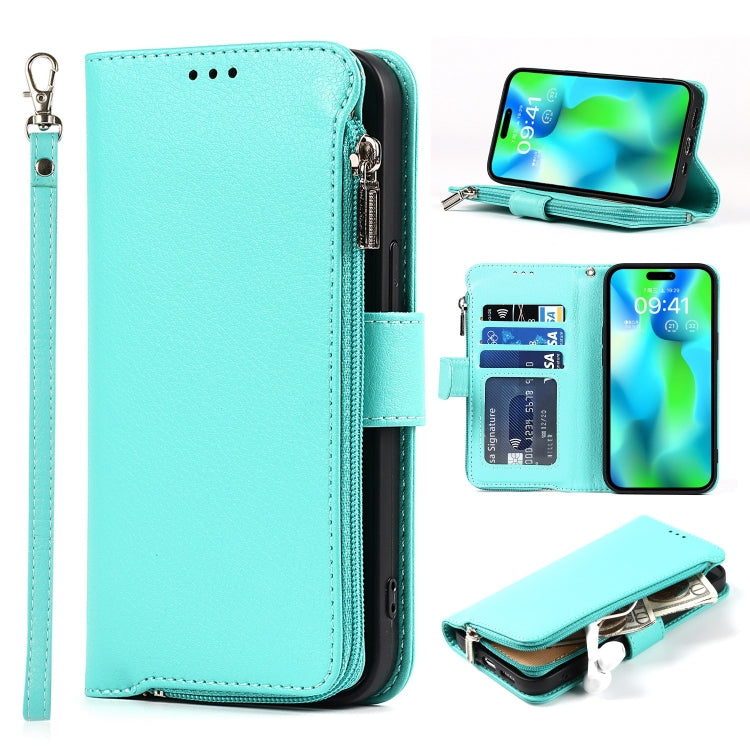 Microfiber Zipper Leather Phone Case
