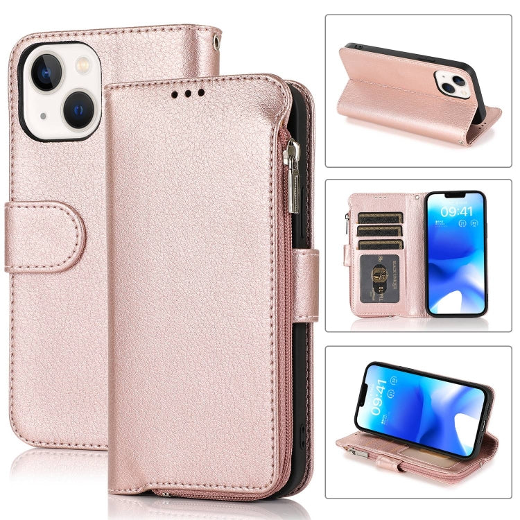 Microfiber Zipper Leather Phone Case