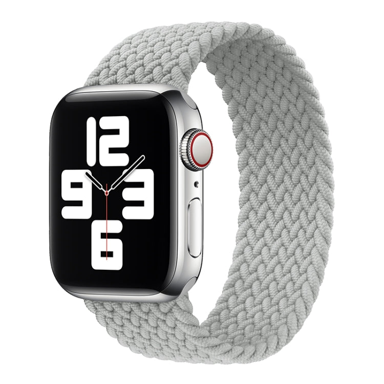 Nylon Single-turn Braided Watch Band For Apple Watch Series 8&7 41mm / SE 2&6&SE&5&4 40mm / 3&2&1 38mm, For Apple Watch Series 8&7 41mm,155mm