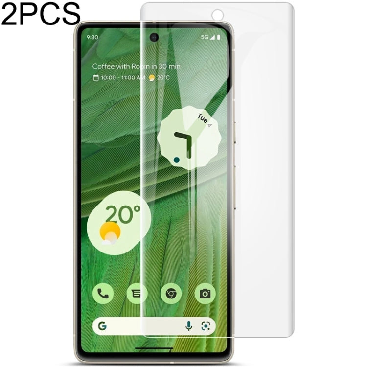 2pcs imak Curved Full Screen Hydrogel Film Front Protector, For Xiaomi Redmi Note 12 Pro 5G China/Indian, For Xiaomi Redmi Note 12 Pro+ 5G China/Indian, For Google Pixel 7 Pro, For Google Pixel 7, For Apple Watch Ultra 49mm�����������������������������...