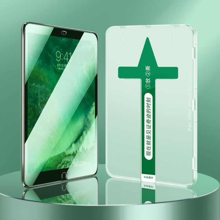 0.3mm Easy Install Green Light Eye-Protection Tempered Glass Film, For iPad mini 5 / mini 4, For iPad mini 6, For iPad 9.7 2018 / 2017 / Air 2 / Air, For iPad 10.2 2021 / 2020 / 2019, For iPad 10.5 / Air 3 10.5, For iPad Pro 11 2022 / 2021 / 2020 / 201...