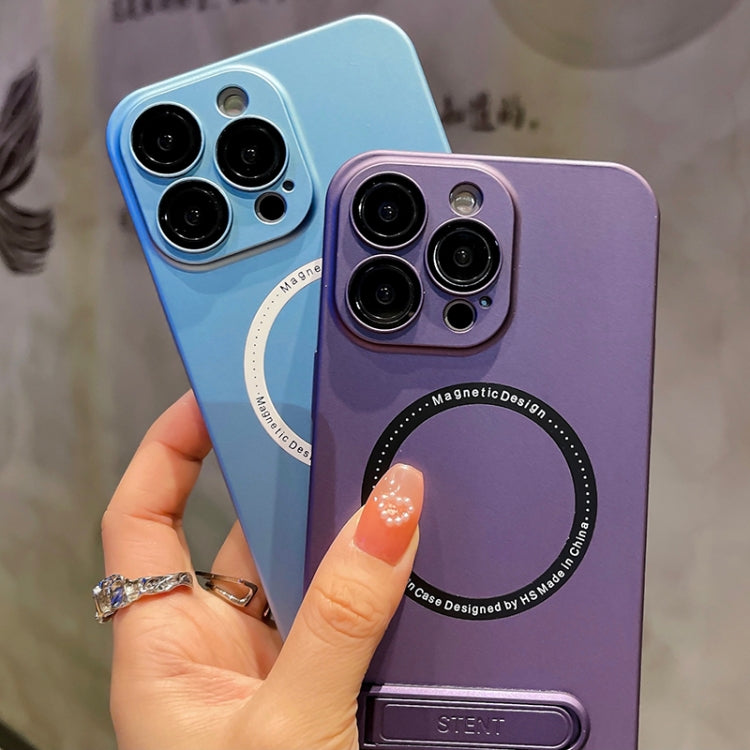 PC Fuel Injection Magsafe Holder Phone Case, For iPhone 13 Pro Max