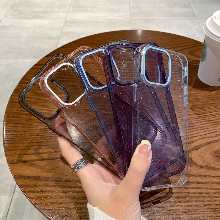 Glitter Powder Transparent TPU Phone Case