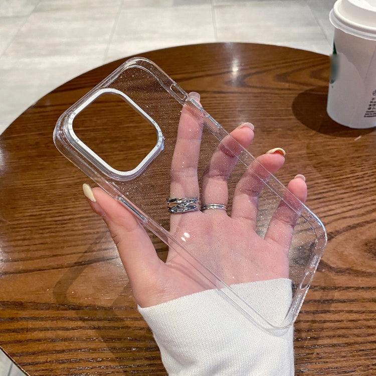 Glitter Powder Transparent TPU Phone Case