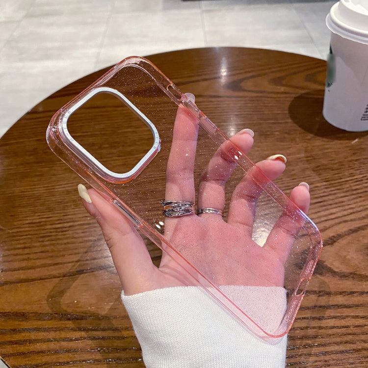 Glitter Powder Transparent TPU Phone Case