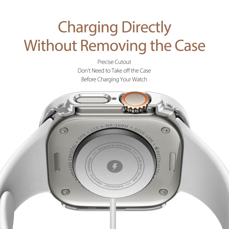 DUX DUCIS Electroplated PC Watch Case, For Apple Watch Ultra 49mm PC Case