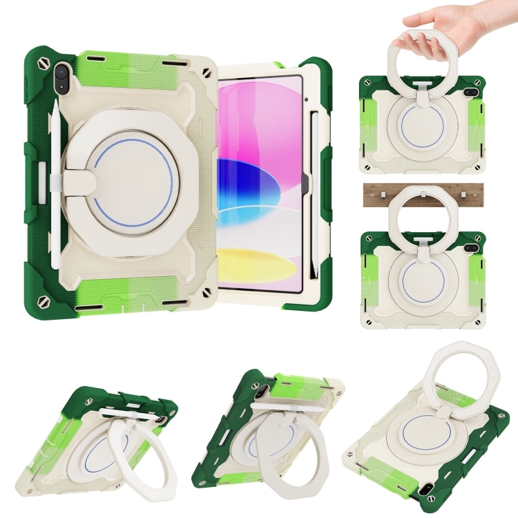 Armor Contrast Color Silicone + PC Tablet Case, For iPad 10th Gen 10.9 2022
