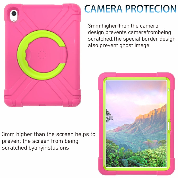 EVA + PC Tablet Protective Case with 360 Rotating Bracket, For iPad 10th Gen 10.9 2022