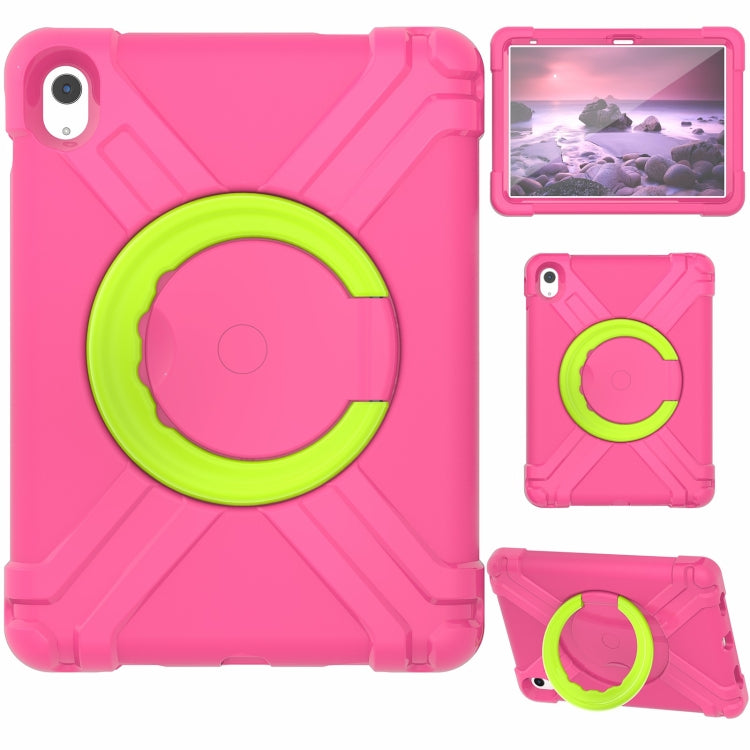 EVA + PC Tablet Protective Case with 360 Rotating Bracket, For iPad 10th Gen 10.9 2022