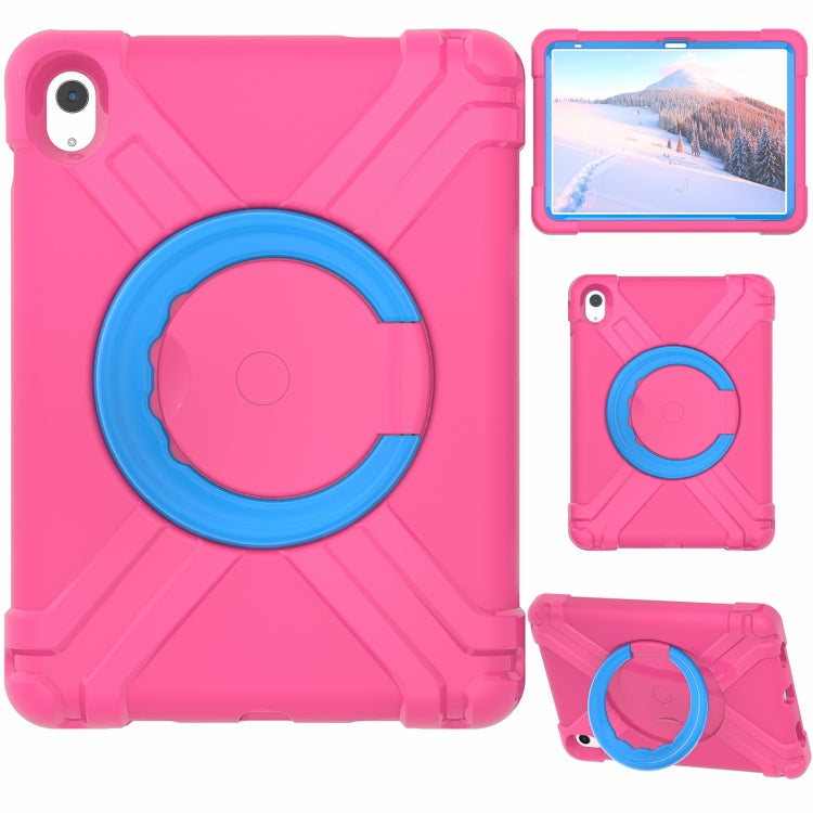 Étui de protection pour tablette EVA + PC avec support rotatif à 360°, pour iPad 10e génération 10.9 (2022)