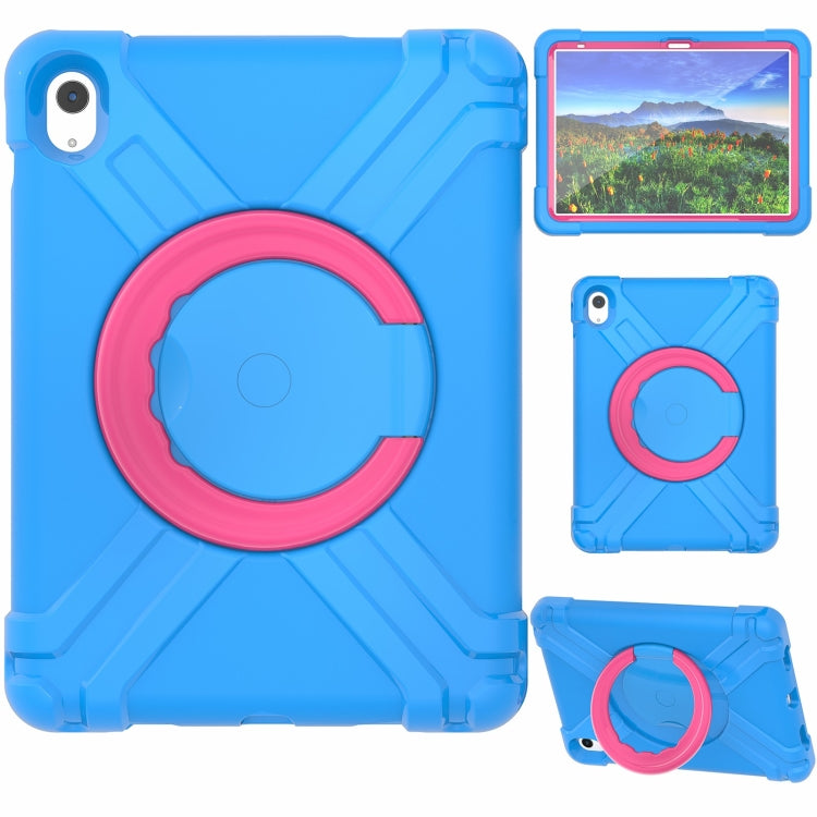 Étui de protection pour tablette EVA + PC avec support rotatif à 360°, pour iPad 10e génération 10.9 (2022)