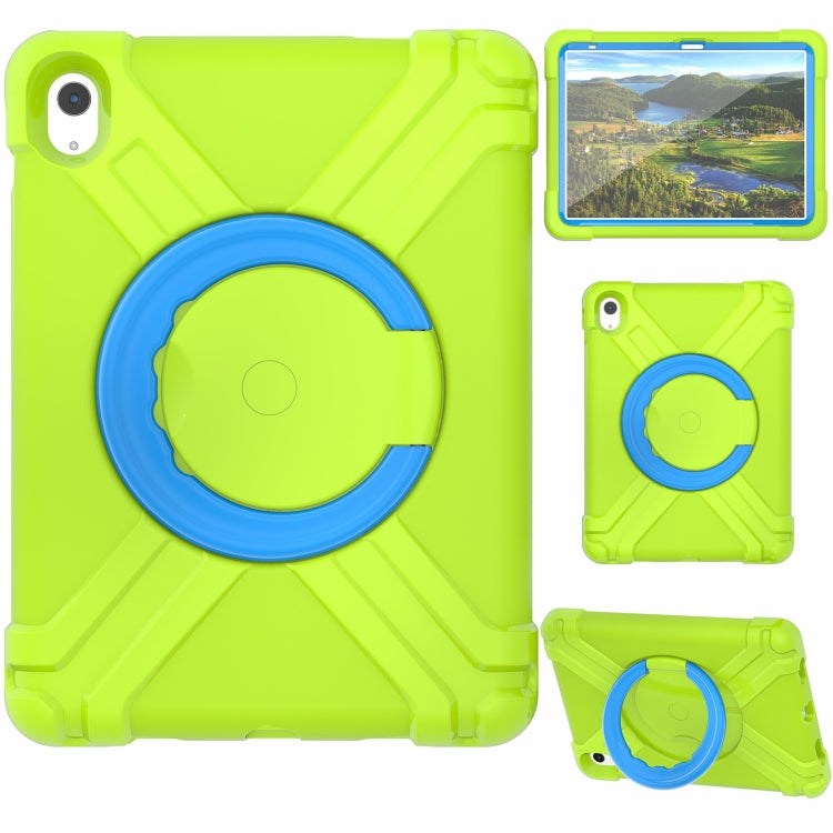Étui de protection pour tablette EVA + PC avec support rotatif à 360°, pour iPad 10e génération 10.9 (2022)