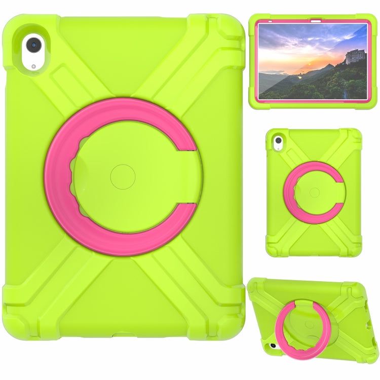 Étui de protection pour tablette EVA + PC avec support rotatif à 360°, pour iPad 10e génération 10.9 (2022)