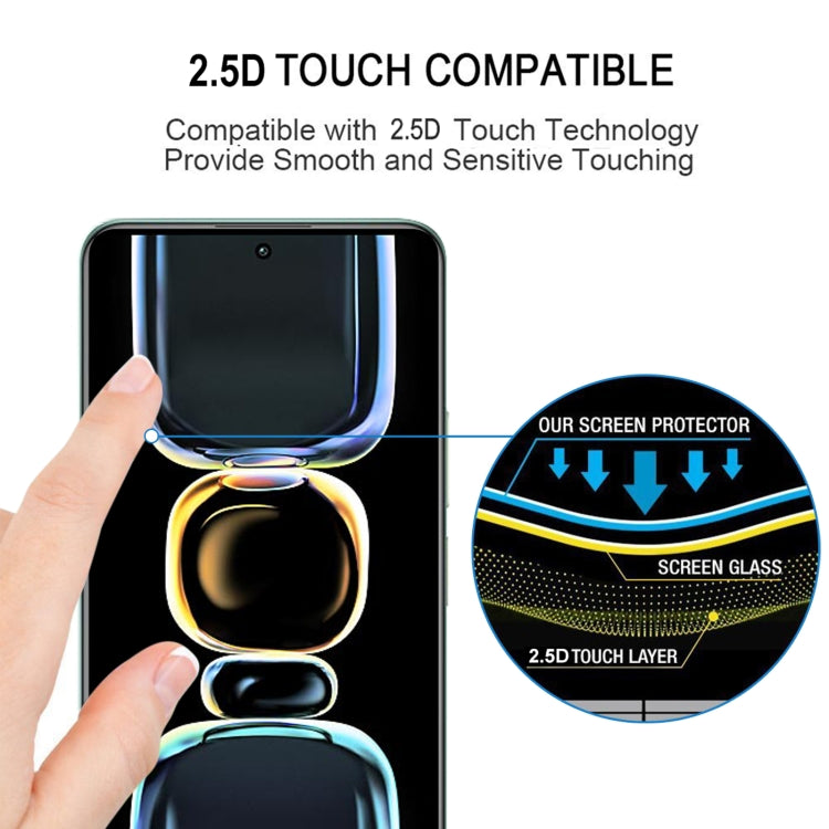 25pcs Full Glue Full Screen Tempered Glass Film