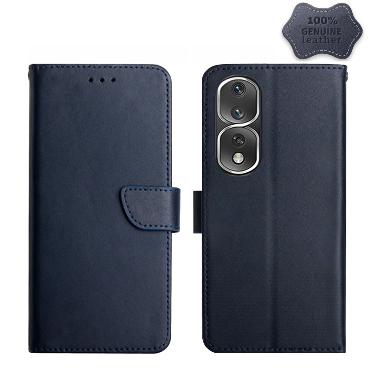 HT02 Genuine Leather Fingerprint-proof Flip Phone Case, For Honor 80, For Honor 80 Pro, For Honor 80 SE, For Motorola Moto G Play 2023, For Nokia X30, For Samsung Galaxy A34 5G, For OPPO Reno9 / Reno9 Pro, For OPPO Reno9 Pro+, For Xiaomi 13������������...