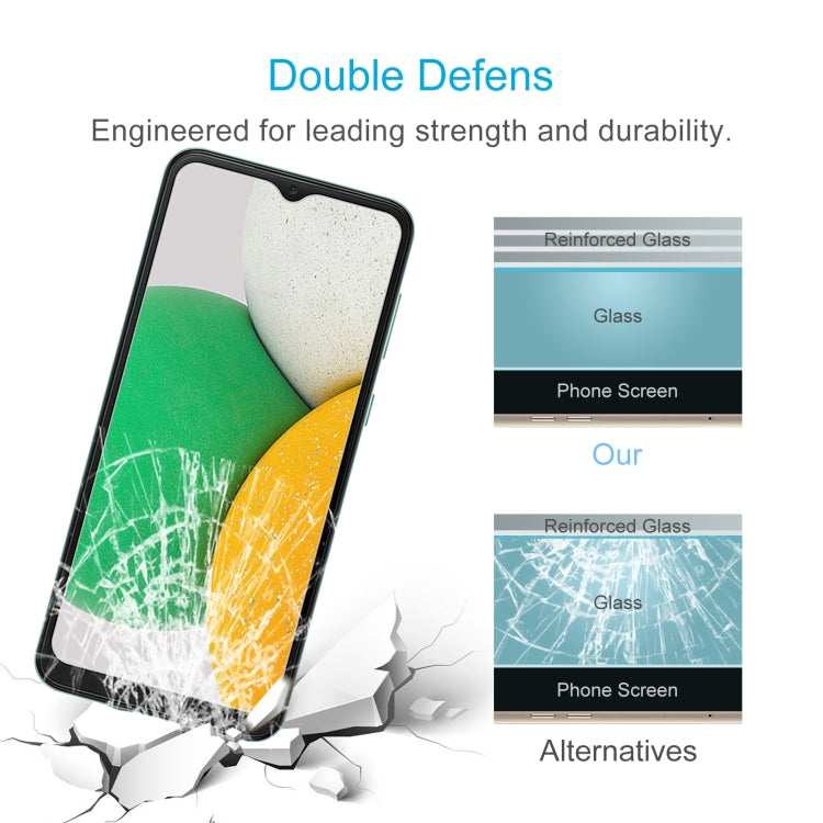 50pcs 0.26mm 9H 2.5D Tempered Glass Film