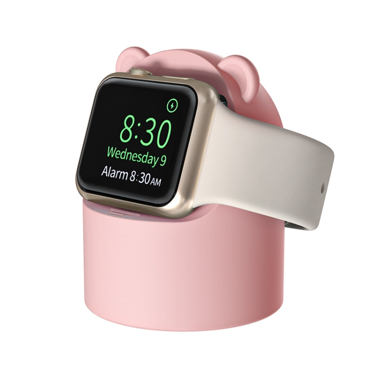 For Apple Watch Smart Watch Silicone Charging Holder without Charger