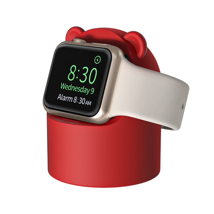 For Apple Watch Smart Watch Silicone Charging Holder without Charger