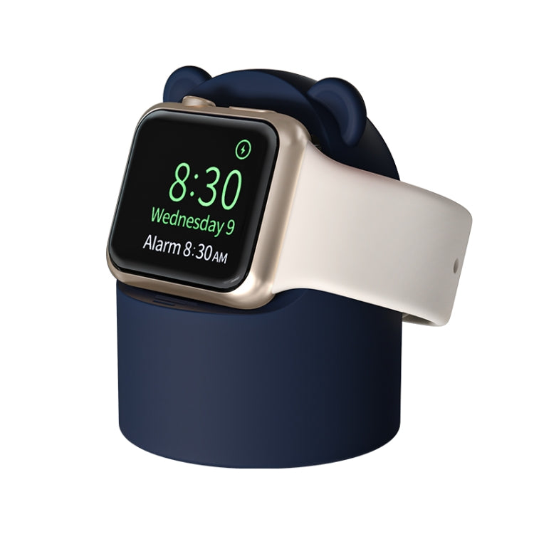 For Apple Watch Smart Watch Silicone Charging Holder without Charger