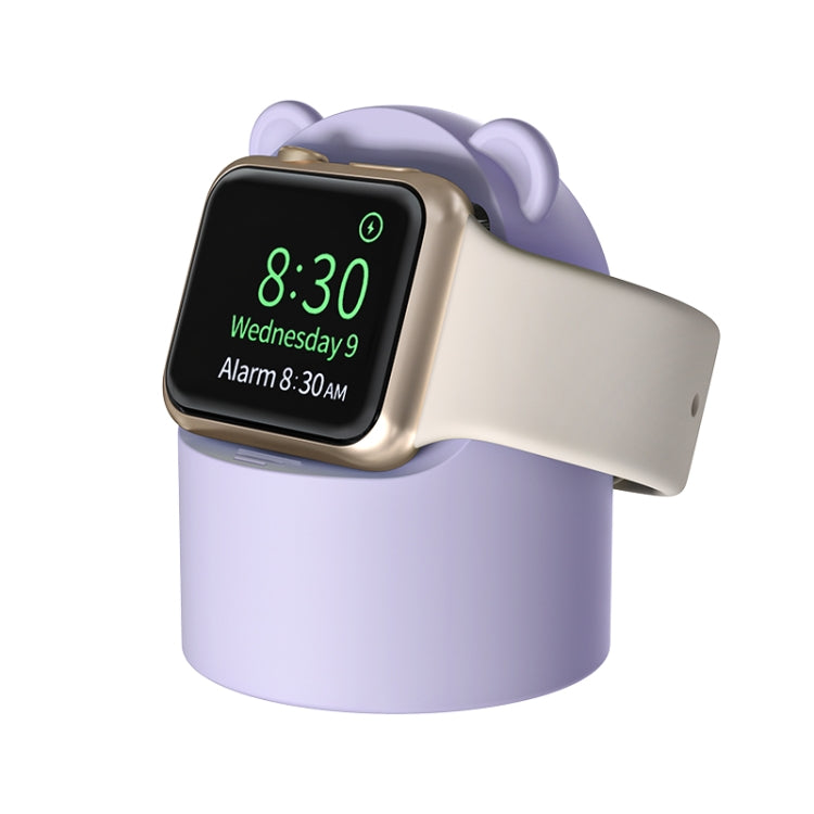For Apple Watch Smart Watch Silicone Charging Holder without Charger