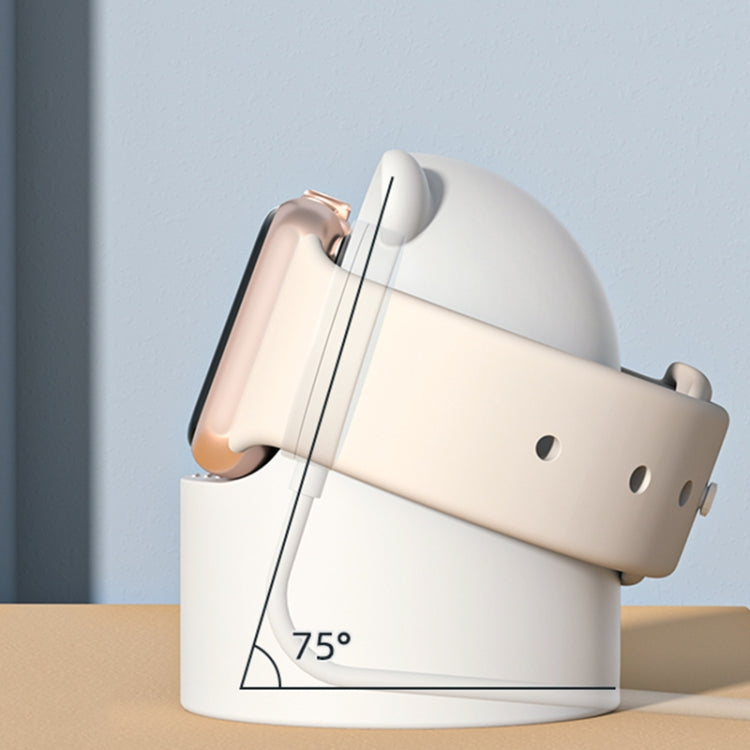 For Apple Watch Smart Watch Silicone Charging Holder without Charger