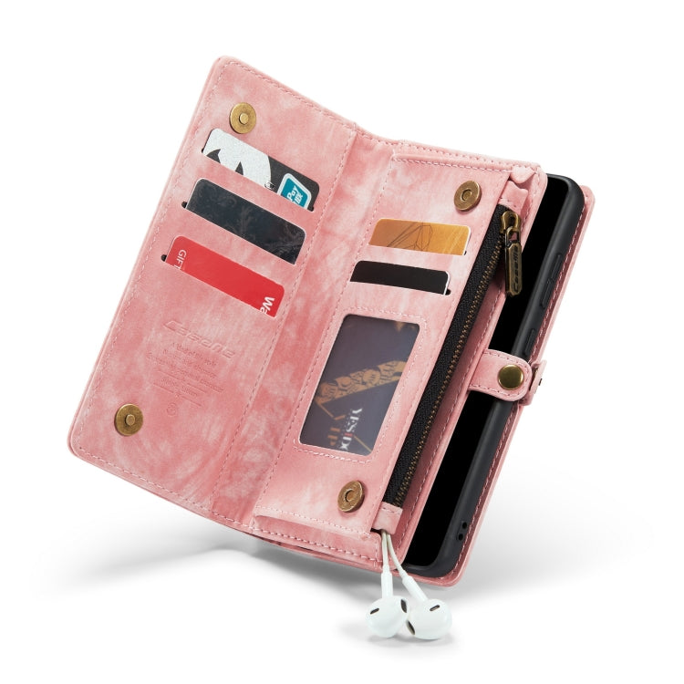CaseMe Detachable Multifunctional Horizontal Flip Leather Case, with Card Slot & Holder & Zipper Wallet & Photo Frame, For Samsung Galaxy A51